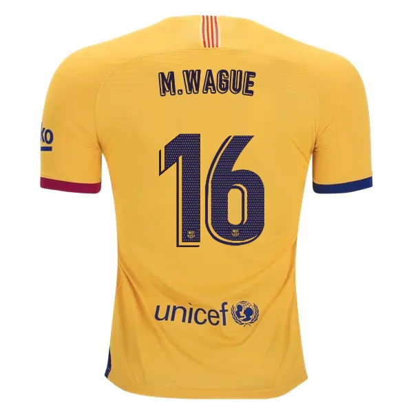 Trikot Barcelona NO.16 Wague Heim 2019-20 Blau Rote Fussballtrikots Günstig